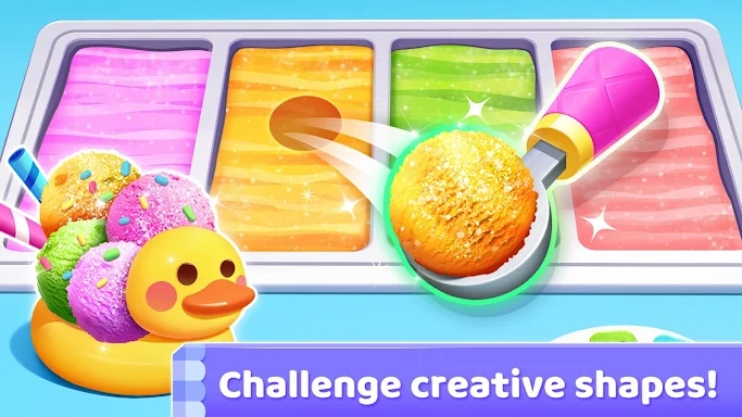 Little Panda's Ice Cream Game screenshots