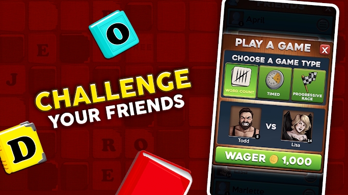 Word Wager - Match 3 Word Game screenshots