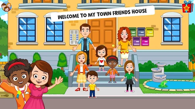 My Town - Friends House game screenshots