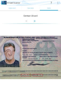 ID Card Checker screenshots