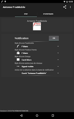 Antenne FreeMobile screenshots