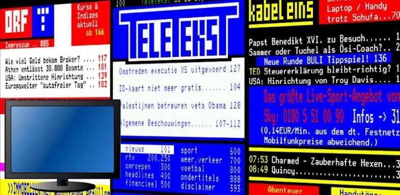 aText-TV - Teletext screenshots