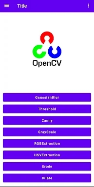 OpenCV Image Process screenshots
