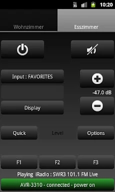 AVR-Remote for Denon/Marantz screenshots