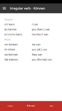 German Grammar screenshots