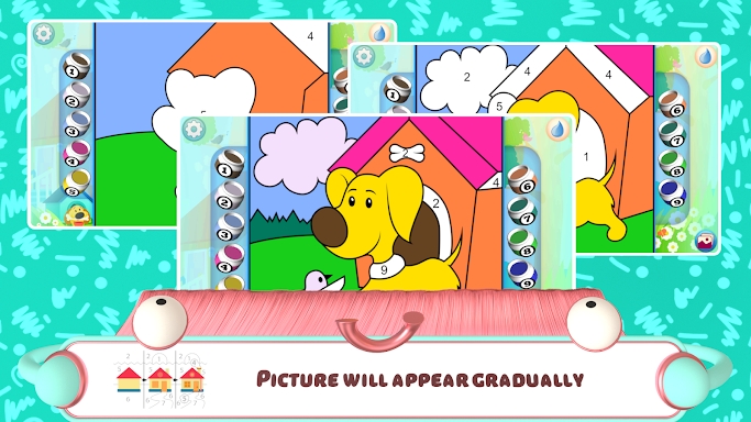 Color by Numbers - Dogs screenshots