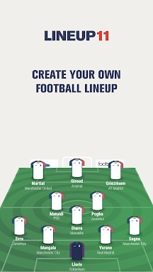 LINEUP11: Football Lineup screenshots