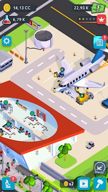 Airport Inc. Idle Tycoon Game screenshots
