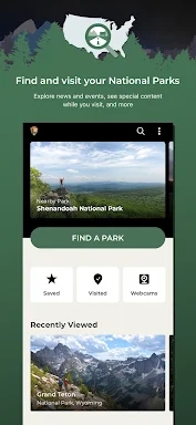 National Park Service screenshots