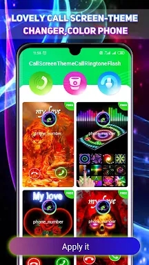 Lovely Call Screen-Color Phone screenshots
