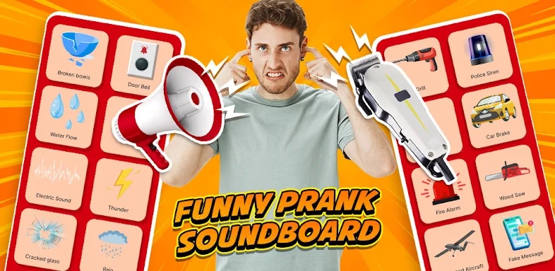 Funny prank soundboard screenshots