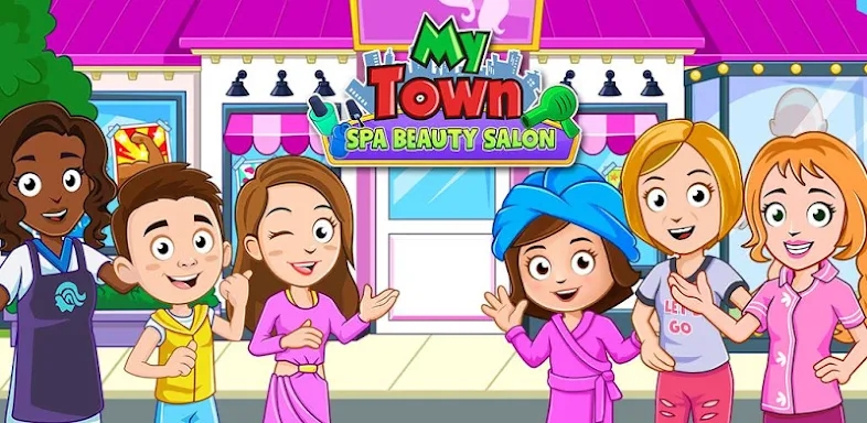 My Town: Beauty and Spa game screenshots
