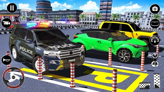 Police Prado Parking Car Games screenshots