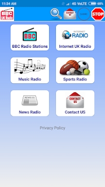 Radio UK : All BBC Radio screenshots