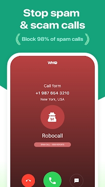 Who - Caller ID, Spam Block screenshots