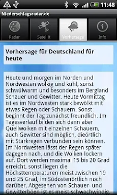 NiederschlagsRadar.de screenshots