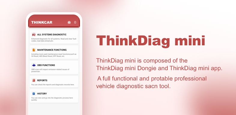 ThinkDiag mini screenshots
