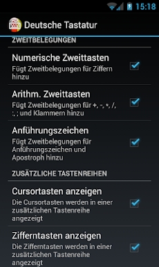 Deutsche Tastatur screenshots