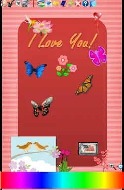 Flowers Butterfly Doodle Text! screenshots