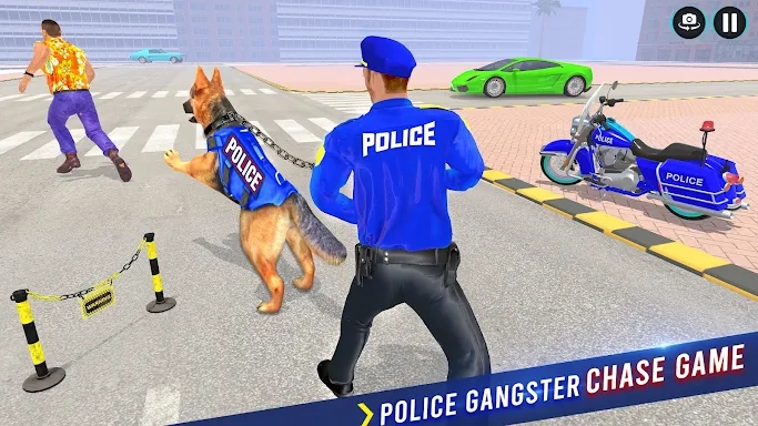Police Dog Crime Bike Chase screenshots