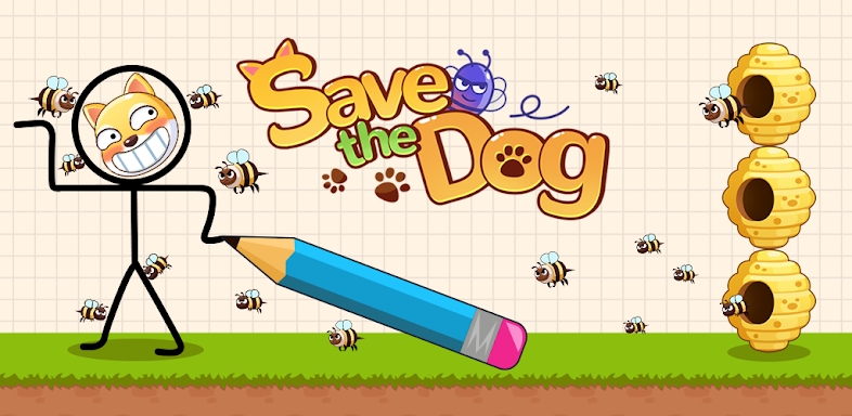 Draw to Save - Save the Dog screenshots