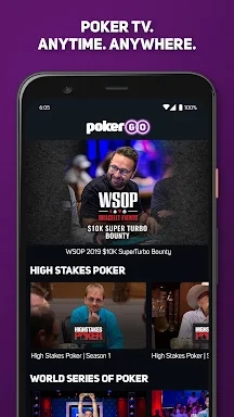 PokerGO: Stream Poker TV screenshots