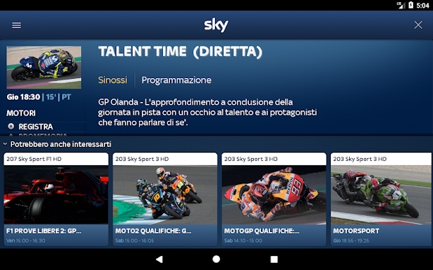 Sky Guida TV HD screenshots