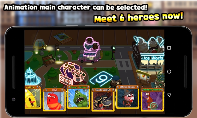 Larva Heroes: Lavengers screenshots