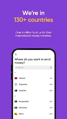WorldRemit: Money Transfer App screenshots