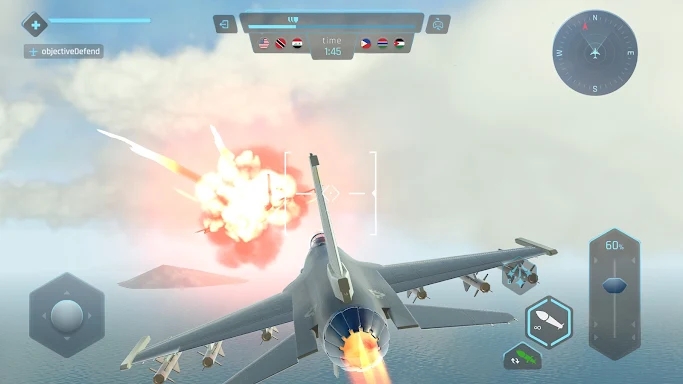 Sky Warriors: Airplane Games screenshots