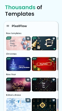 PixelFlow: Intro Video maker screenshots