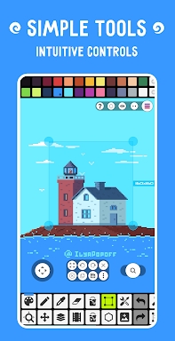 Pixel Studio: pixel art editor screenshots