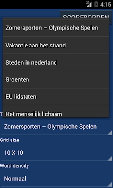 Woordzoeker nederlands screenshots