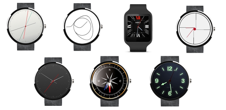 Watch Faces For Wear OS (Android Wear) screenshots