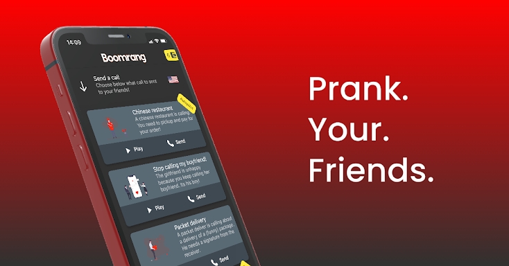 Boomrang - Prank Calls screenshots
