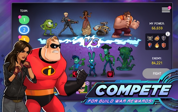Disney Heroes: Battle Mode screenshots