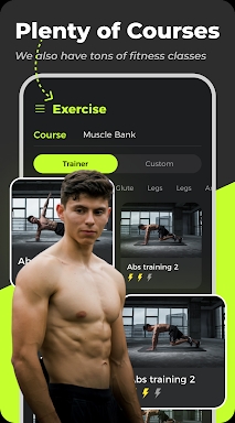 BMI Workout Fitness at Home screenshots