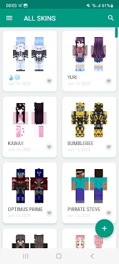 HD Skins for Minecraft 128x128 screenshots