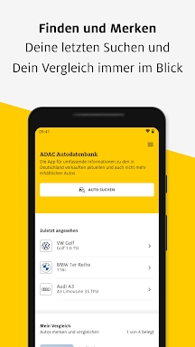 ADAC Autodatenbank screenshots