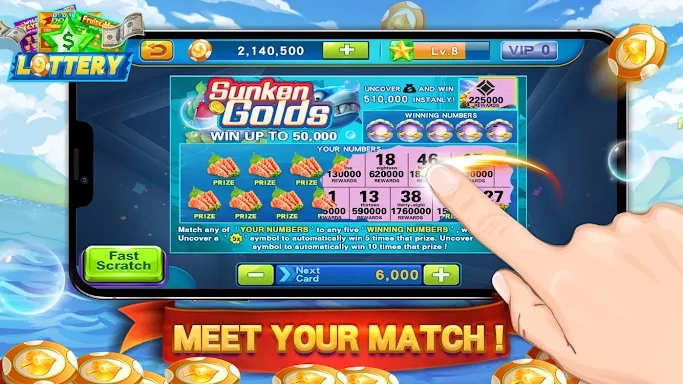Lottery Scratch Ticket Scanner screenshots