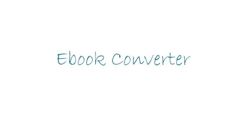 Ebook Converter screenshots