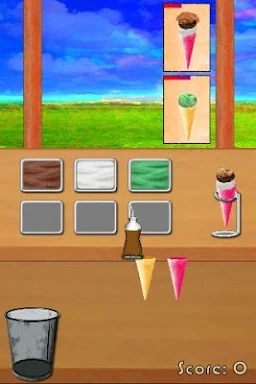 Ice cream shop cooking game screenshots