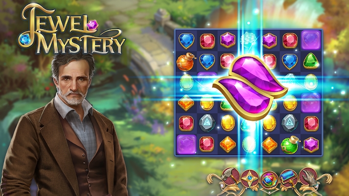 Jewel Mystery - Match 3 Story screenshots
