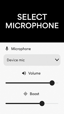 Microphone Amplifier screenshots