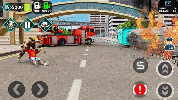City Fire Truck Rescue screenshots