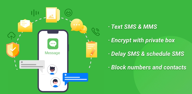 Messenger: Text Messages, SMS screenshots