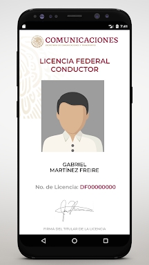Licencia Federal Digital screenshots