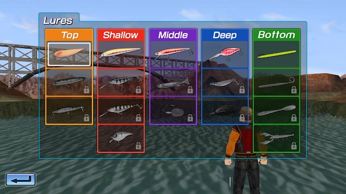 Bass Fishing 3D screenshots