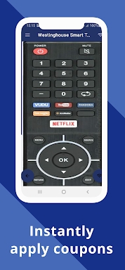 WestingHouse Smart TV Remote screenshots