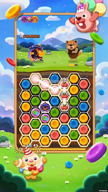 LINE Pokopang - puzzle game! screenshots